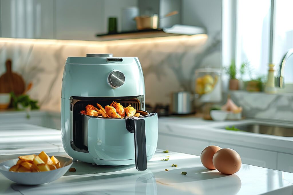Air fryer featured in Amazon product listing